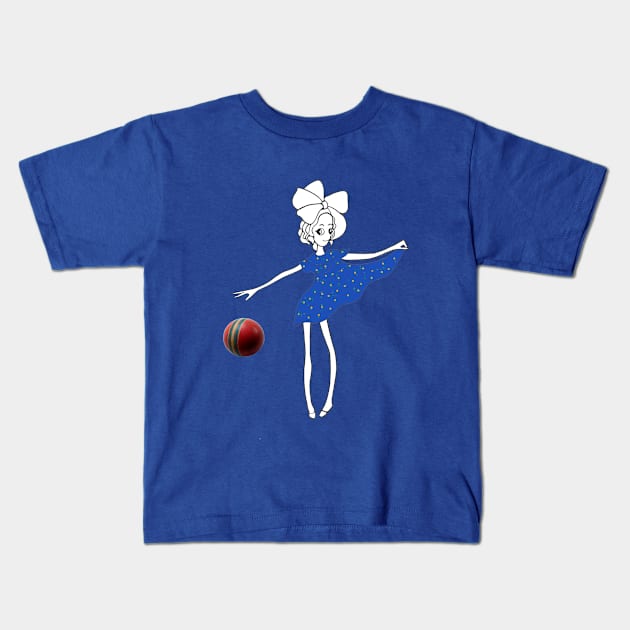 Tanechka Kids T-Shirt by Binovska